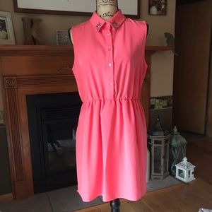 One Clothing Studded Collar Dress
